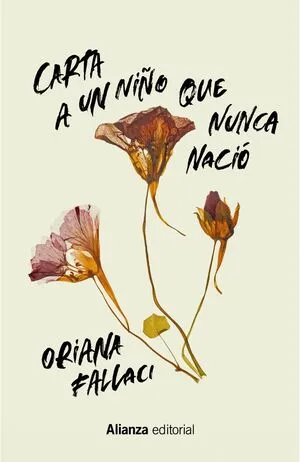 Portada de Carta a un niño que nunca nació