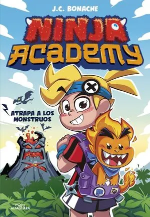 Portada de Ninja academy 1 - atrapa a los monstruos