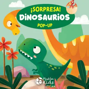 Portada de Sorpresa pop up - dinosaurios