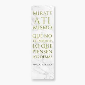 Portada de Marcapáginas - mirate a ti mismo