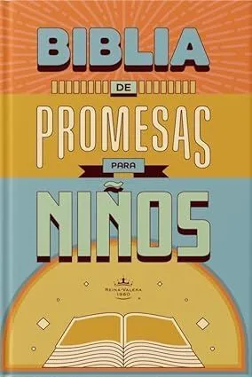 Portada de Biblia de promesas rvr-1960, para niños, tapa dura