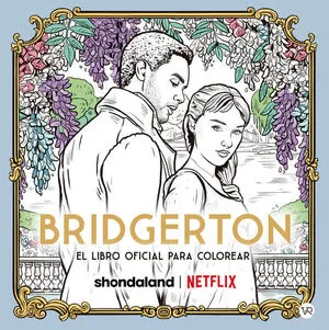 Portada de Bridgerton. Libro oficial para colorear