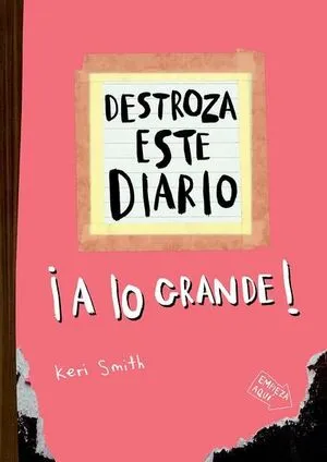Portada de Destroza este diario. A lo grande - naranja flúor