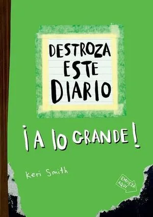 Portada de Destroza este diario. A lo grande - verde flúor