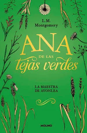 Portada de Ana de las tejas verdes 3: La maestra de avonlea (tapa dura)