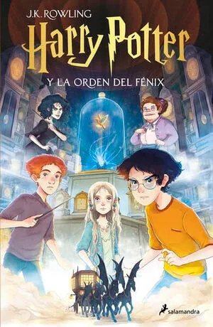 Portada de Harry potter 5: Y la orden del fénix (edicion con ilustraciones de xavier bonet)