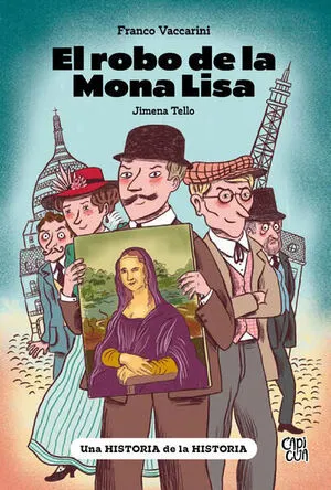 Portada de El robo de la mona lisa