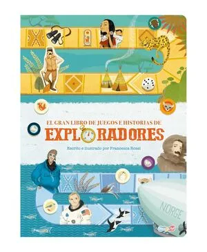 Portada de El gran libro de juegos e historias de exploradores bawsk4343