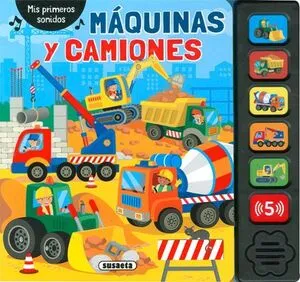 Portada de Maquinas y camiones (mis primeros sonidos) bfsus6070