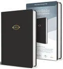 Portada de Biblia rvr 1960 para regalos y premios, negro
