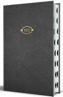 Portada de Biblia rvr 1960 para regalos y premios, tapa dura negra / spanish bible rvr 1960 gift and award bible hc black