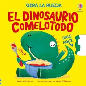 Portada de Gira la rueda: El dinosaurio comelotodo