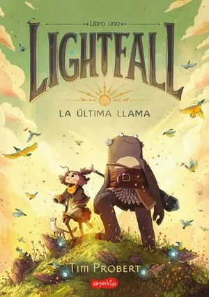 Portada de Lightfall. La ultima llama
