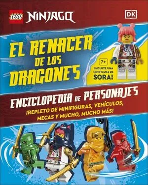 Portada de Lego ninjago. El renacer de los dragones. Enciclopedia de personajes