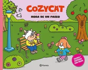 Portada de Cozy cat 8: Hora de un paseo