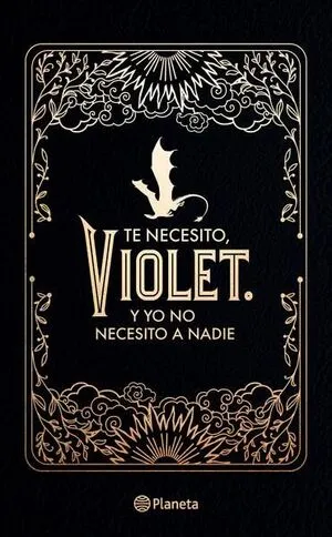 Portada de Diario oficial ads. Te necesito violet