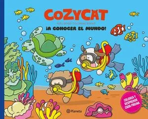 Portada de Cozy cat 4: ¡A conocer el mundo!