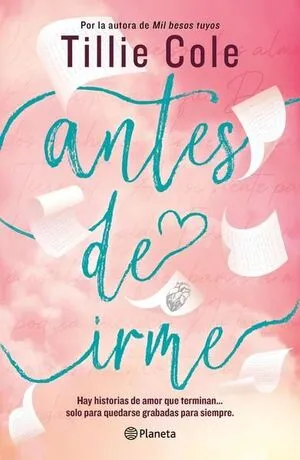 Portada de Antes de irme