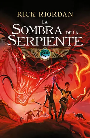 Portada de Crónicas de los kane 3: La sombra de la serpiente (novela grafica)