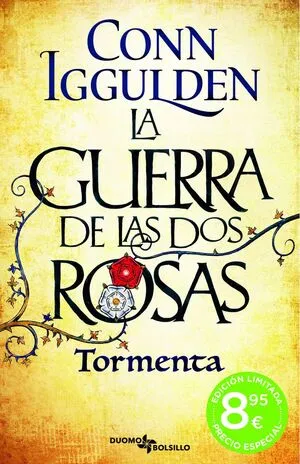 Portada de La guerra de las dos rosas: Tormenta