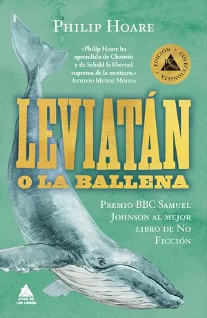 Portada de Leviatan o la ballena (edición especial limitada en tapa dura con cantos pintado
