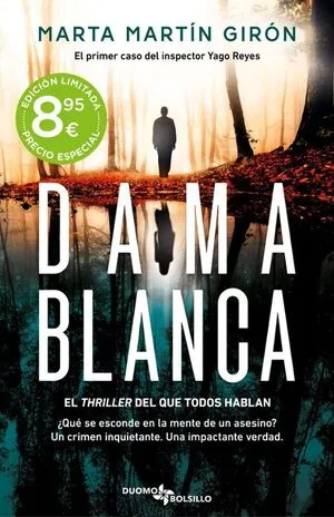 Portada de Dama blanca (serie yago reyes & aines collado 1)