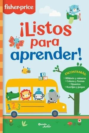 Portada de Fisher- price. ¡Listos para aprender!