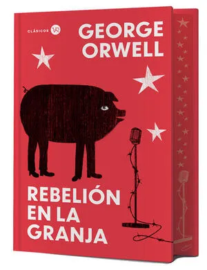 Portada de Rebelion en la granja (tapa dura cantos pintados)