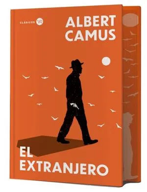 Portada de El extranjero (tapa dura cantos pintados)