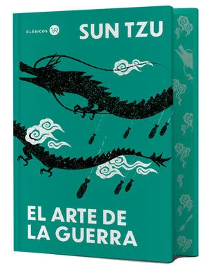 Portada de El arte de la guerra (tapa dura cantos pintados)