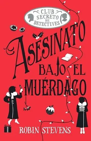 Portada de Cozy mystery juvenil: Asesinato bajo el muerdago