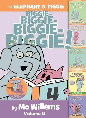 Portada de An elephant & piggie biggie! 4 new edition
