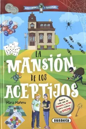 Portada de La mansion de los acertijos basus6309
