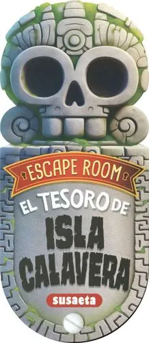 Portada de Escape room: Tesoro de la isla calavera estuche con 16 ejemplares surtidos bbsus6745