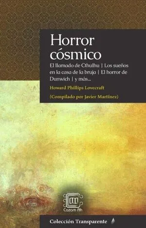 Portada de Horror cósmico