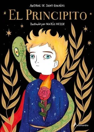 Portada de El principito (ilustrado por maría hesse)