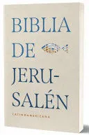 Portada de Biblia catolica biblia de jerusalen latinoamericana edición económica rústica marrón arena