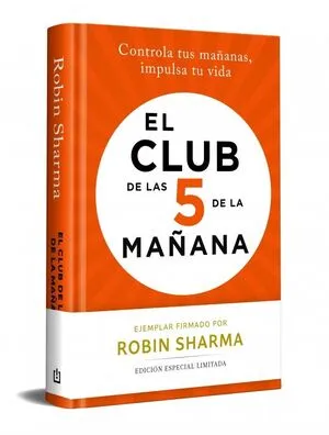 Portada de El club de las 5 de la mañana (edic limitada tapa dura)