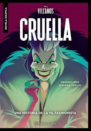 Portada de Villanos. Cruella ( novela gráfica)