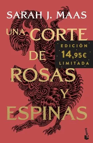 Portada de Corte de rosas y espinas 1: Una corte de rosas y espinas (edic limitada)