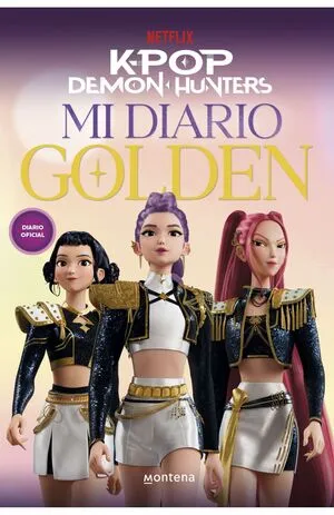 Portada de Kpop demon hunters - mi diario golden