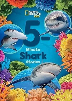 Portada de 5-minute shark stories national geographic