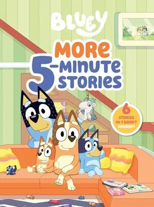 Portada de Bluey: More 5-minute stories
