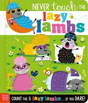 Portada de Never touch the lazy lambs