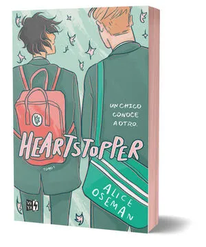 Portada de Heartstopper 1 (cantos pintados)