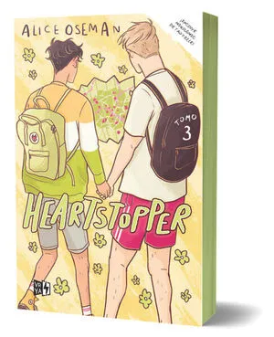 Portada de Heartstopper 3 (cantos pintados)