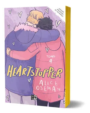 Portada de Heartstopper 4 (cantos pintados)