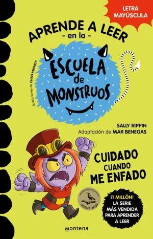 Portada de Aprender a leer en la escuela de monstruos 15: Cuidado cuando me enfado