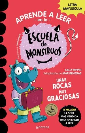 Portada de Aprender a leer en la escuela de monstruos 16: Unas rocas muy graciosas