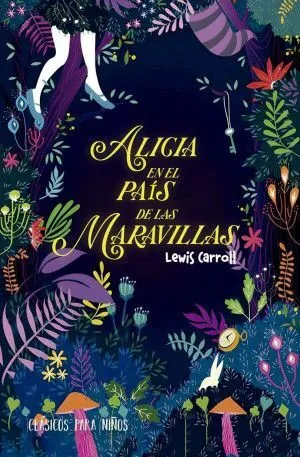 Portada de Clasicos para niños alicia en el pais de las maravillas